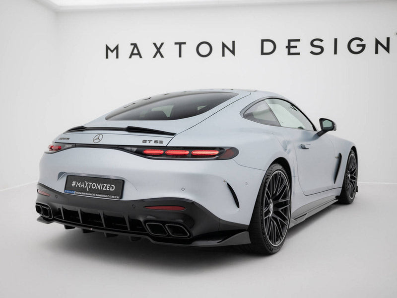 Maxton Design - Rear Splitter (Vertical Bars) V.2 Mercedes-AMG GT 63 / 55 / 63 S E Performance C192