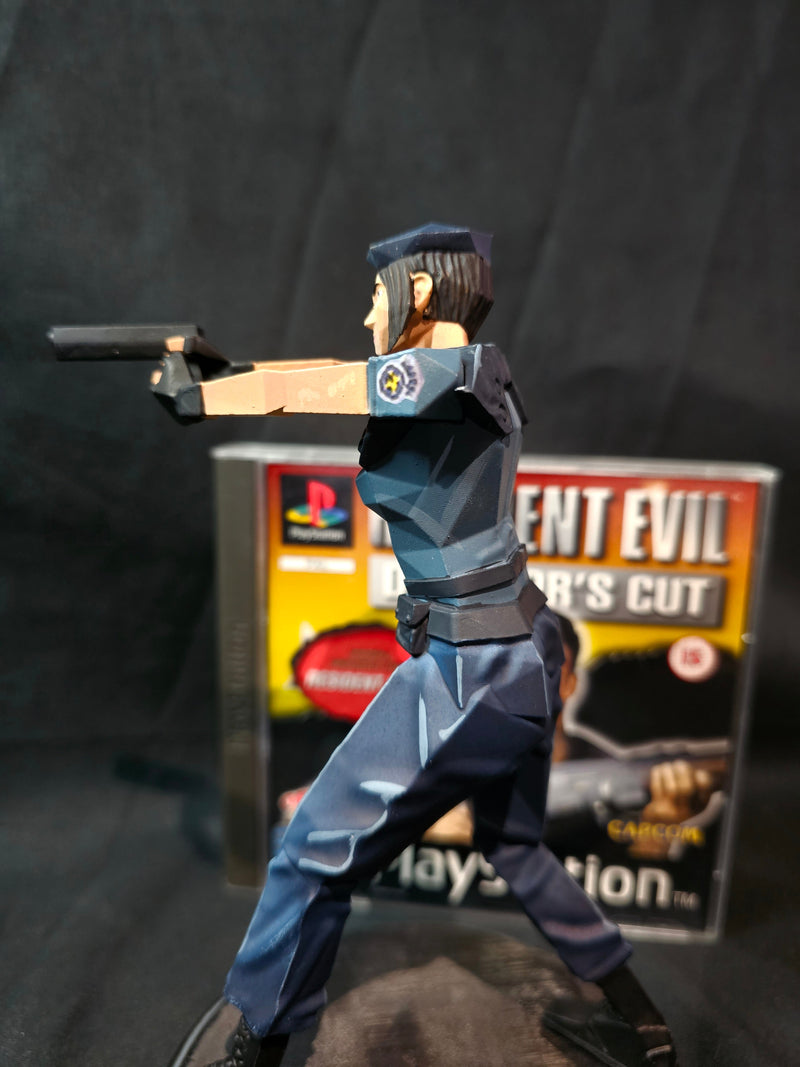 Resident Evil Jill Valentine Low Poly series