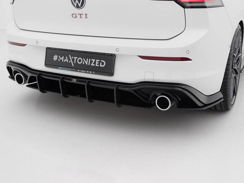 Maxton Design - Street PRO Rear Diffuser V.3 Volkswagen Golf GTI Mk8 / 8.5