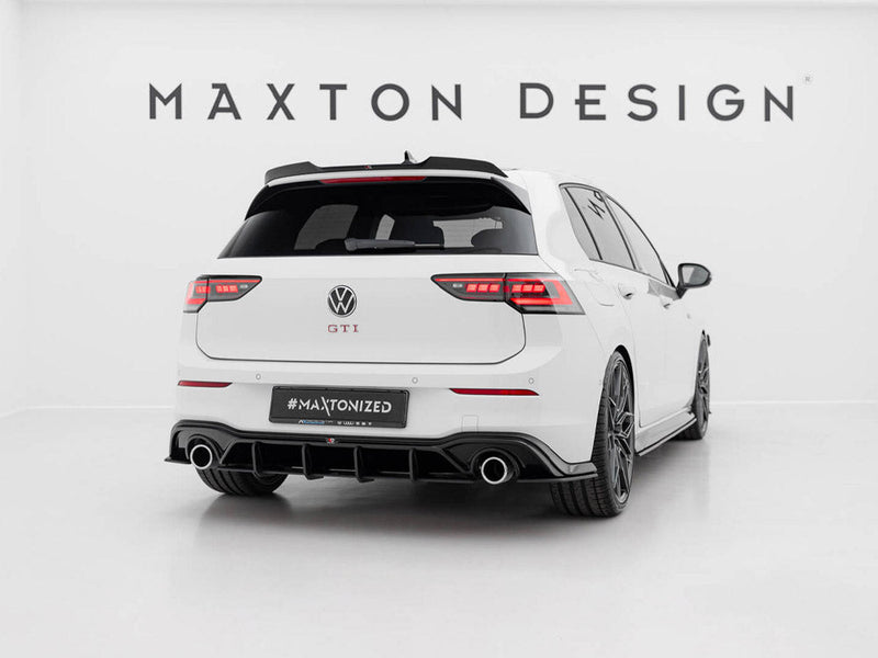 Maxton Design - Street PRO Rear Diffuser V.5 Volkswagen Golf GTI Mk8 / 8.5