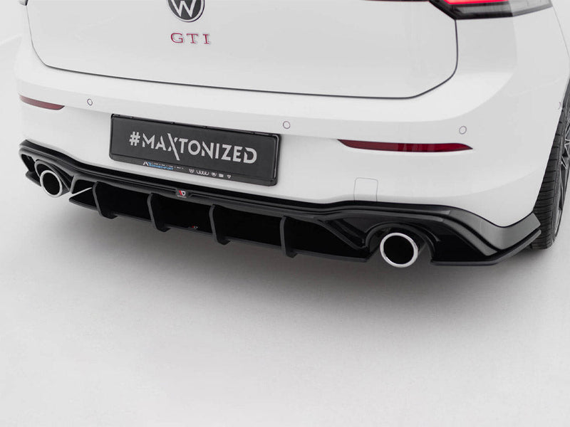Maxton Design - Street PRO Rear Diffuser V.5 Volkswagen Golf GTI Mk8 / 8.5