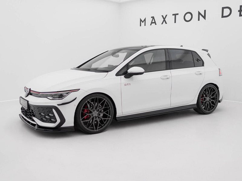Maxton Design - Street PRO Side Skirts Diffusers V.2 Volkswagen Golf GTI / GTE / GTI Clubsport / R-Line Mk8