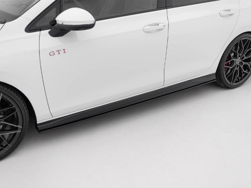 Maxton Design - Street PRO Side Skirts Diffusers V.2 Volkswagen Golf GTI / GTE / GTI Clubsport / R-Line Mk8