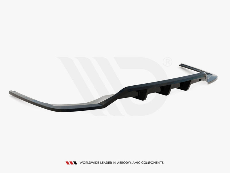 Maxton Design - Rear Splitter (Vertical Bars) V.2 Audi A4 S-Line B9 Facelift