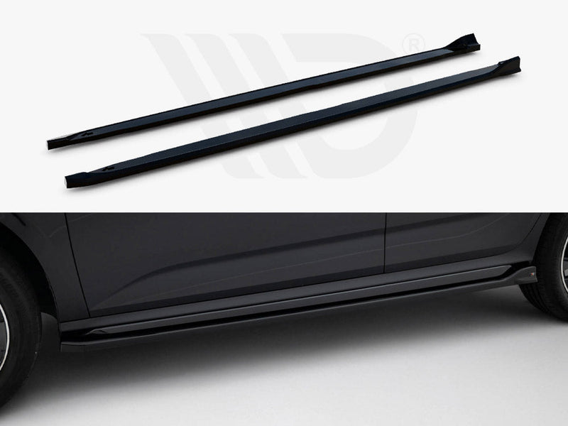 Maxton Design - Side Skirts Diffusers Skoda Kamiq Monte Carlo Mk1 Facelift