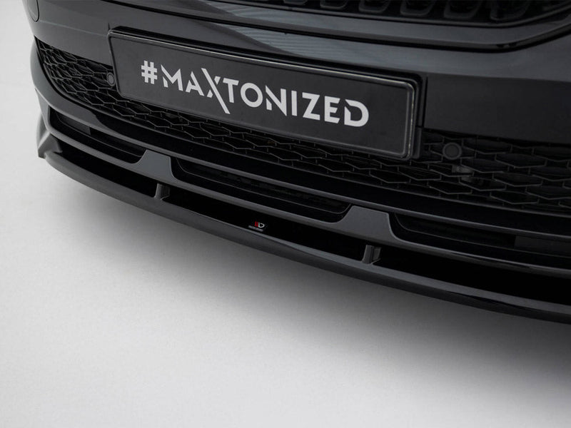 Maxton Design - Front Splitter V.2 Skoda Kamiq Monte Carlo Mk1 Facelift