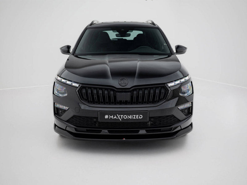 Maxton Design - Front Splitter V.1 Skoda Kamiq Monte Carlo Mk1 Facelift