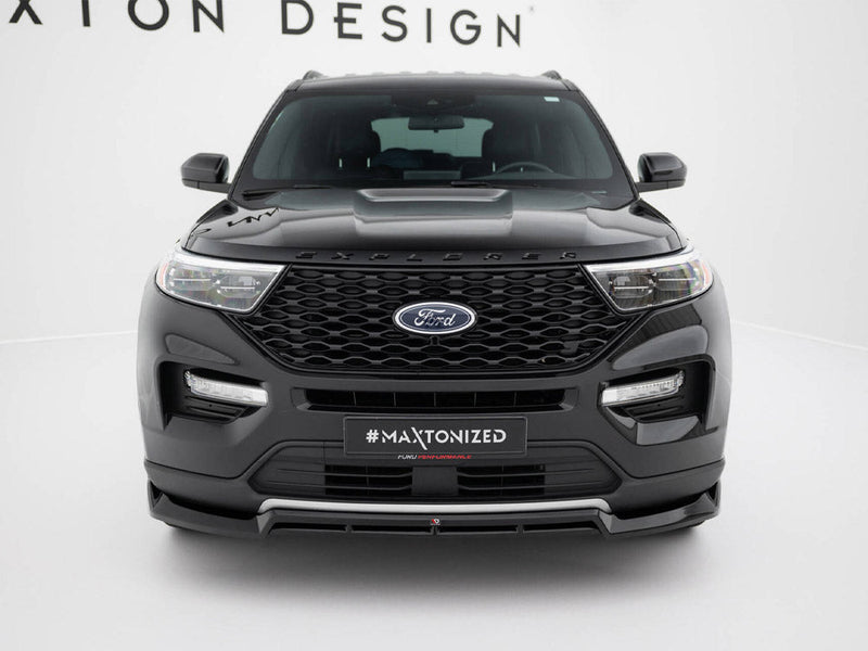 Maxton Design - Front Splitter Ford Explorer XLT Mk6