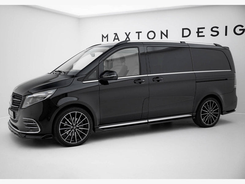 Maxton Design - Side Skirts Diffusers V.2 Mercedes-Benz V-Class Long AMG-Line W447