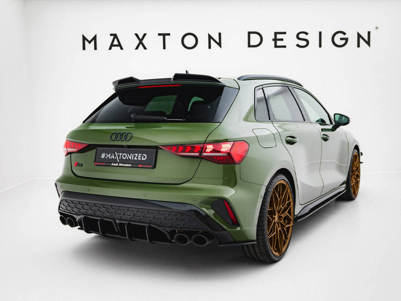 Maxton Design - Street Pro Rear Side Splitters Audi S3 Sportback 8Y Facelift