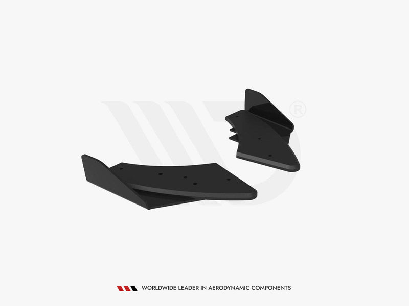 Maxton Design - Street Pro Rear Side Splitters + Flaps Audi S3 Sportback 8Y Facelift