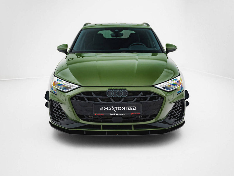 Maxton Design - Street PRO Front Splitter Audi S3 Sportback / A3 S-Line Sportback 8Y Facelift