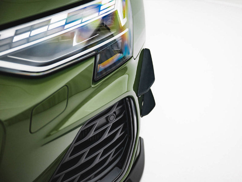 Maxton Design - Front Bumper Wings (Canards) Audi S3 Sportback / A3 S-Line Sportback 8Y Facelift
