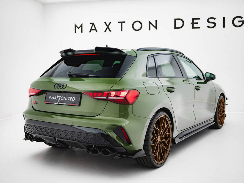 Maxton Design - Rear Side Splitters V.2 Audi S3 Sportback Facelift
