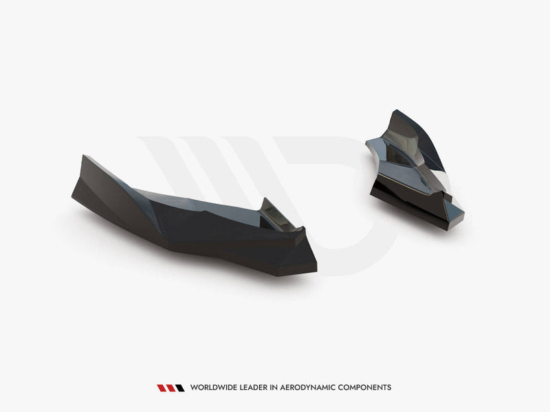 Maxton Design - Rear Side Splitters V.2 Audi S3 Sportback Facelift