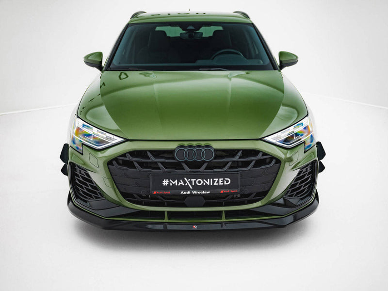 Maxton Design -  Front Splitter V.3 Audi S3 Sportback / A3 S-Line Sportback 8Y Facelift
