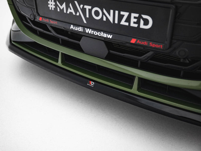 Maxton Design -  Front Splitter V.2 Audi S3 Sportback / A3 S-Line Sportback 8Y Facelift
