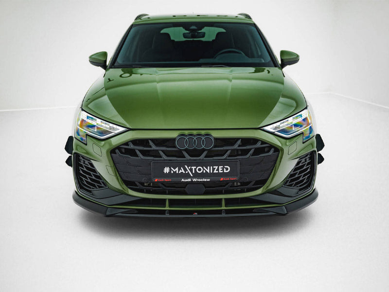 Maxton Design -   Front Splitter V.1 Audi S3 Sportback / A3 S-Line Sportback 8Y Facelift
