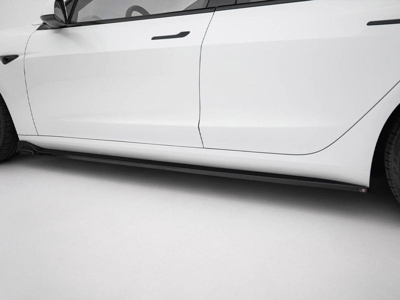 Maxton Design - Side Skirts Diffusers V.3 Tesla Model 3 Performance Mk1 Facelift