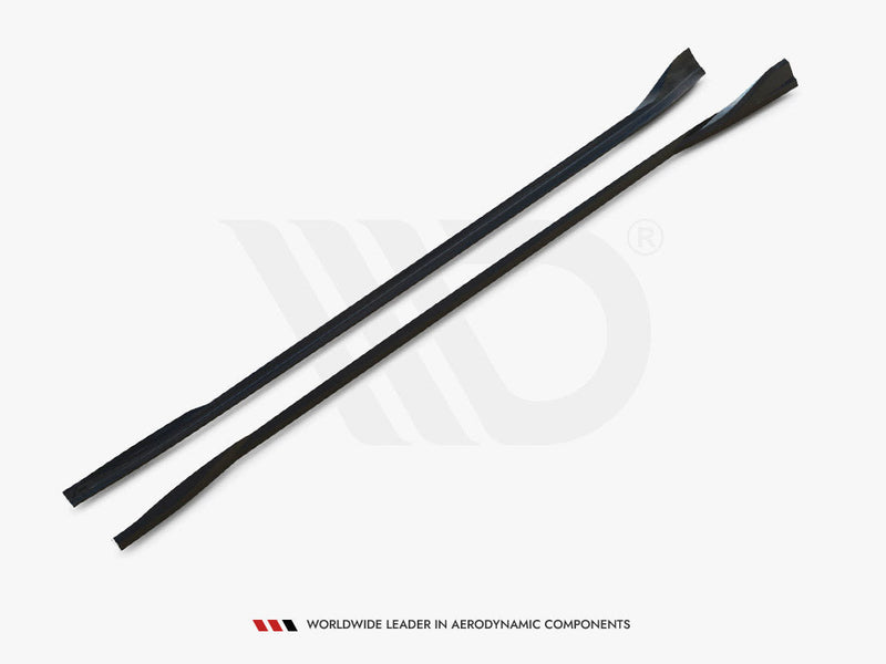 Maxton Design - Side Skirts Diffusers V.1 Tesla Model 3 Performance Mk1 Facelift