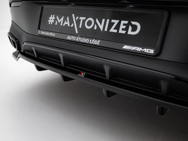 Maxton Design - Rear Splitter (Vertical Bars) Mercedes-Benz CLE AMG-Line C236