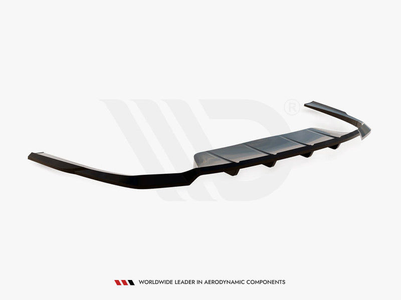 Maxton Design - Rear Splitter (Vertical Bars) Mercedes-Benz CLE AMG-Line C236