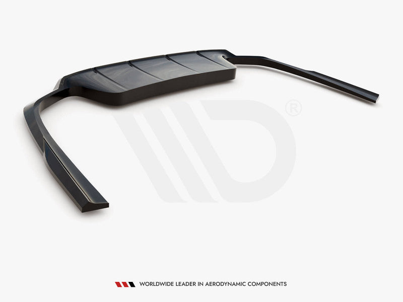 Maxton Design - Rear Splitter (Vertical Bars) Mercedes-Benz CLE AMG-Line C236