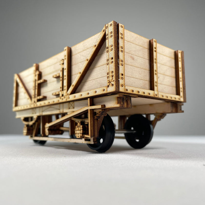 Railway Train Wagon - Flatpack Model Kit