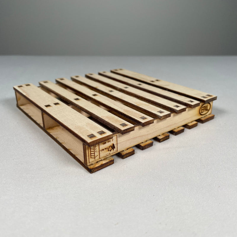 Pallet Coaster - Flatpack Model Kit