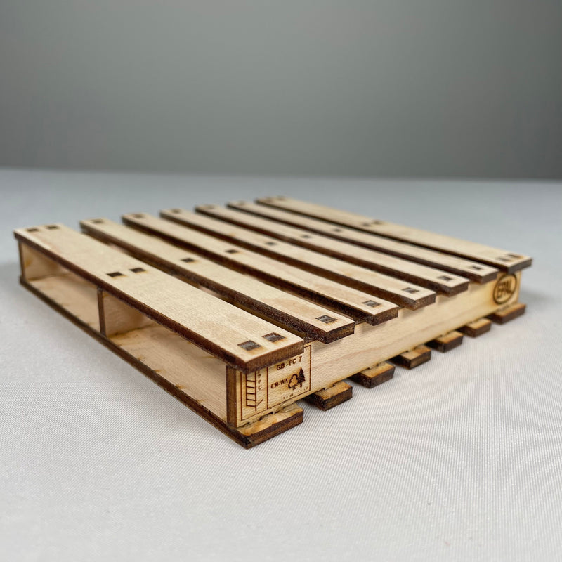 Pallet Coaster - Flatpack Model Kit