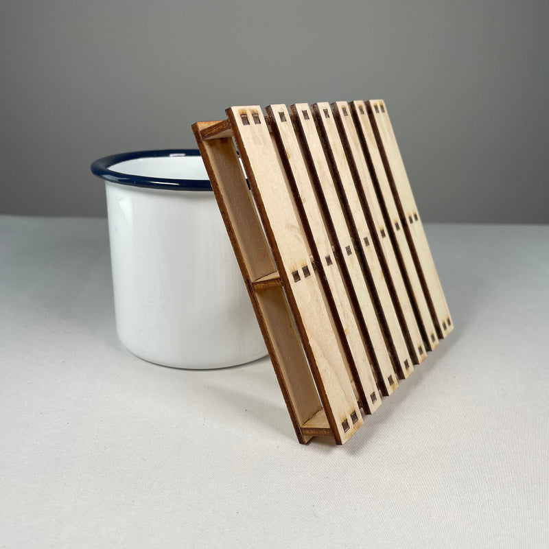 Pallet Coaster - Handmade Tableware