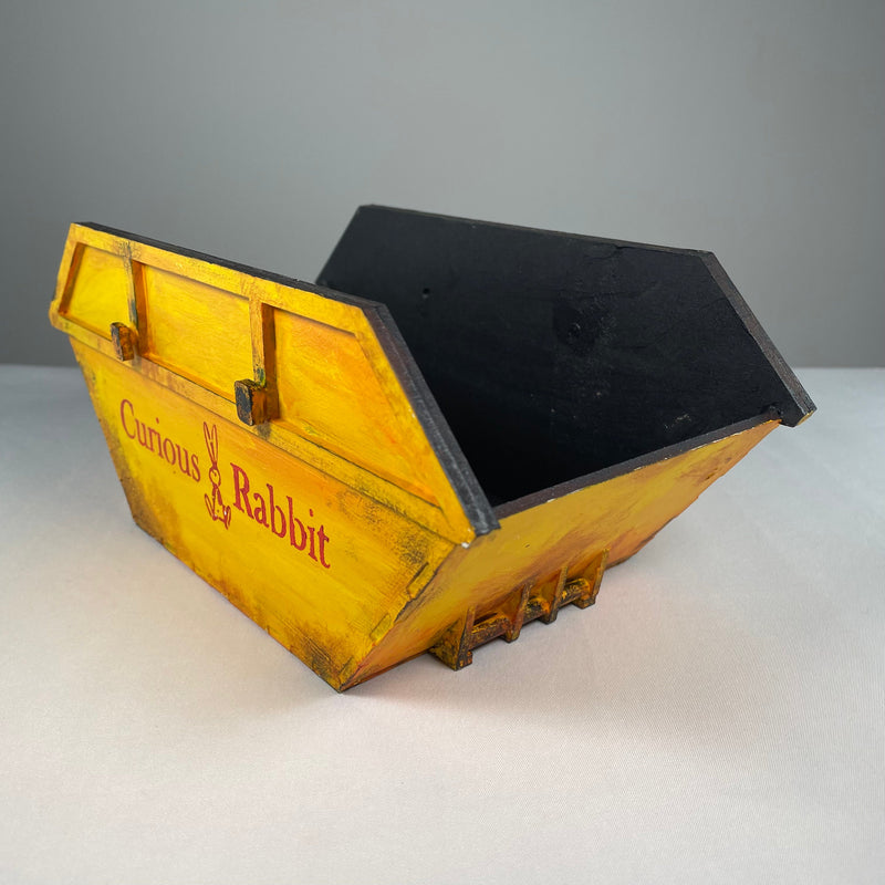 Skip Waste Container - Flatpack Model Kit