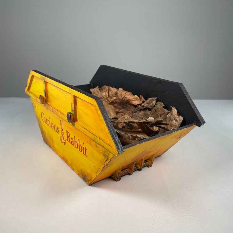 Skip Waste Container - Flatpack Model Kit