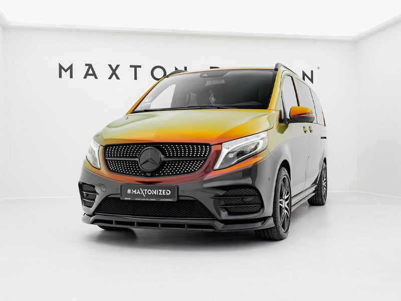 Maxton Design - Front Splitter V.6 Mercedes-Benz V-Class AMG-Line W447 Facelift