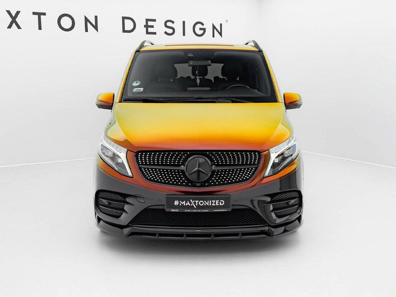 Maxton Design - Front Splitter V.6 Mercedes-Benz V-Class AMG-Line W447 Facelift