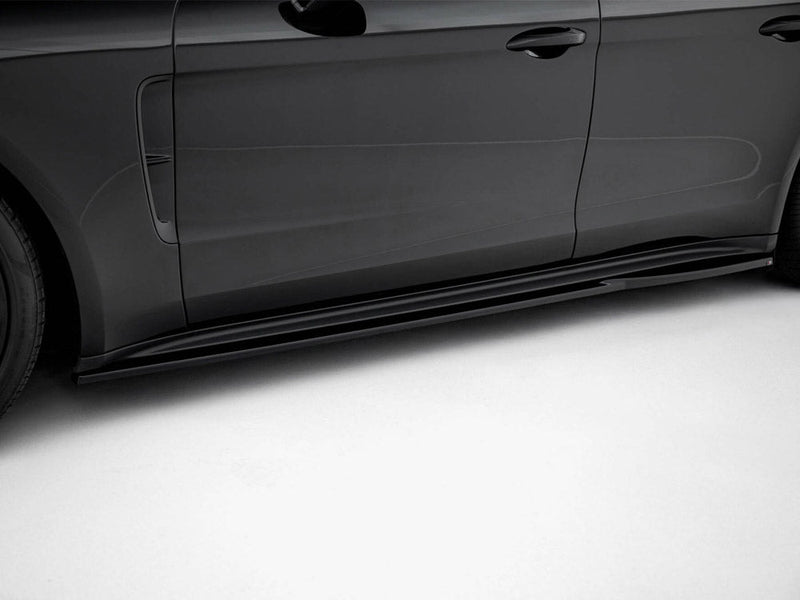 Maxton Design - Side Skirts Diffusers V.2 Porsche Panamera Turbo S E-Hybrid / Panamera E-Hybrid / Panamera 4S 971