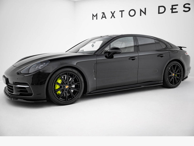 Maxton Design - Side Skirts Diffusers V.2 Porsche Panamera Turbo S E-Hybrid / Panamera E-Hybrid / Panamera 4S 971