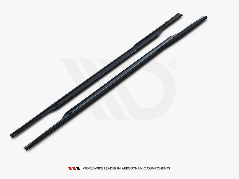 Maxton Design - Side Skirts Diffusers V.2 Porsche Panamera Turbo S E-Hybrid / Panamera E-Hybrid / Panamera 4S 971