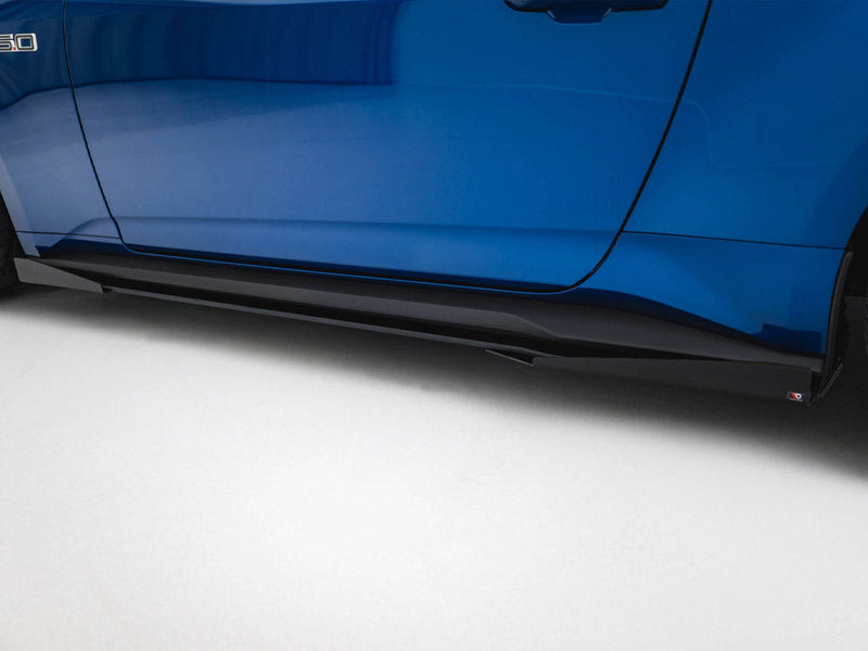 Maxton Design - Street PRO Side Skirts Diffusers + Flaps Ford Mustang GT Mk7