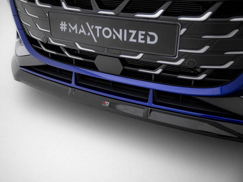 Maxton Design - Front Splitter V.3 Audi A3 S-Line Sedan / S3 Sedan 8Y Facelift