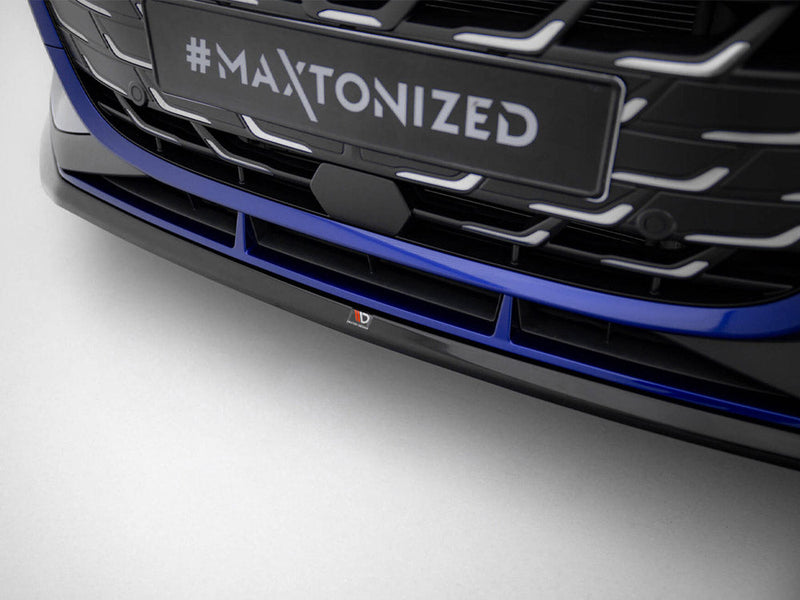 Maxton Design - Front Splitter V.2 Audi A3 S-Line Sedan / S3 Sedan 8Y Facelift