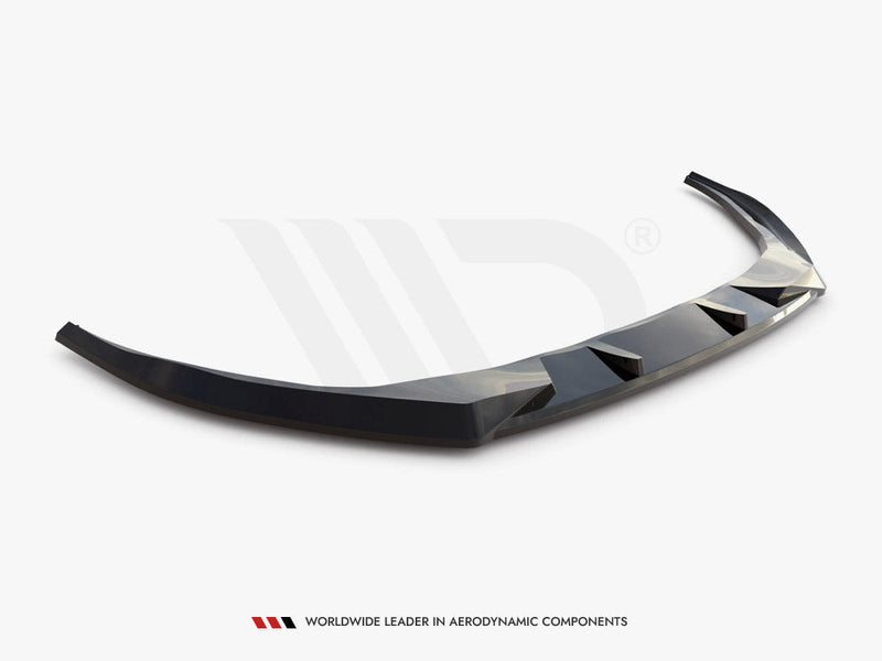 Maxton Design -  Front Splitter V.1 Audi A3 S-Line Sedan / S3 Sedan 8Y Facelift