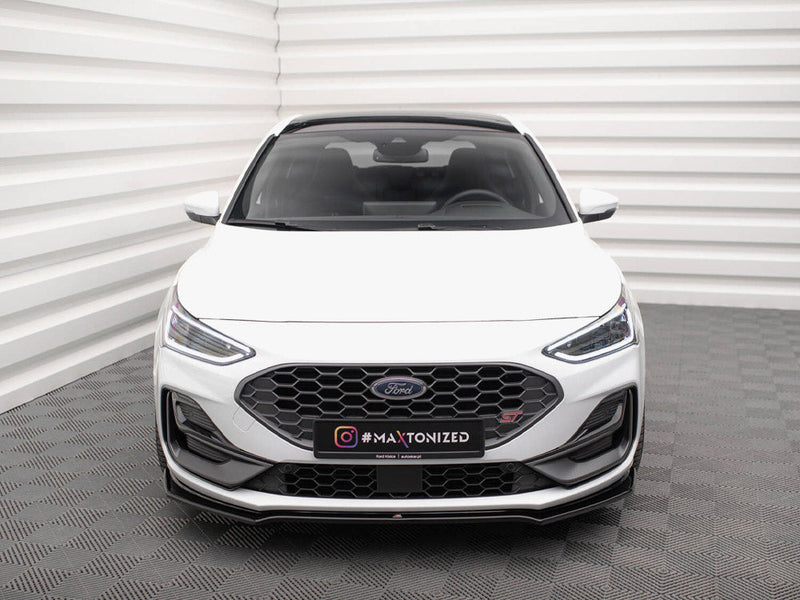 Maxton Design - Front Splitter V.1 Ford Focus ST / ST-Line Mk4 Facelift