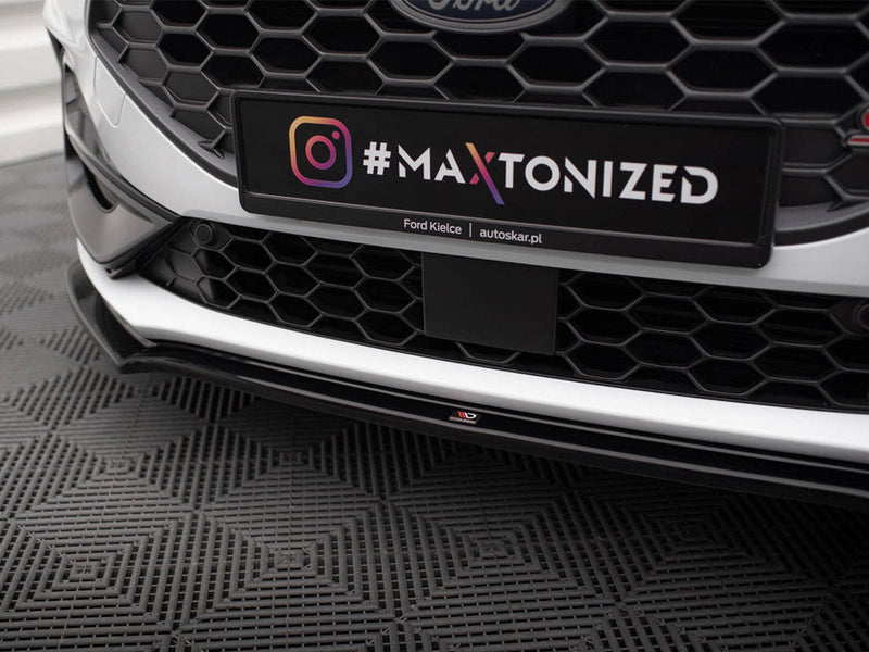 Maxton Design - Front Splitter V.1 Ford Focus ST / ST-Line Mk4 Facelift