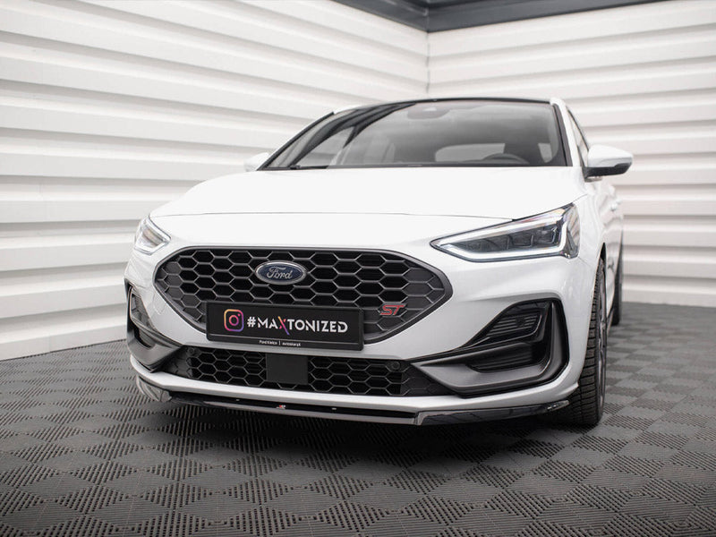 Maxton Design - Front Splitter V.2 Ford Focus ST / ST-Line Mk4 Facelift