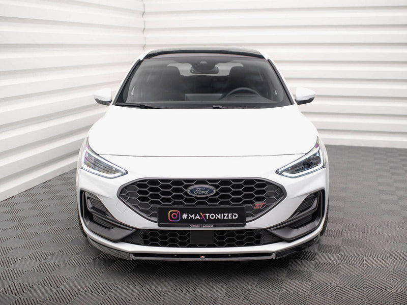 Maxton Design - Front Splitter V.2 Ford Focus ST / ST-Line Mk4 Facelift