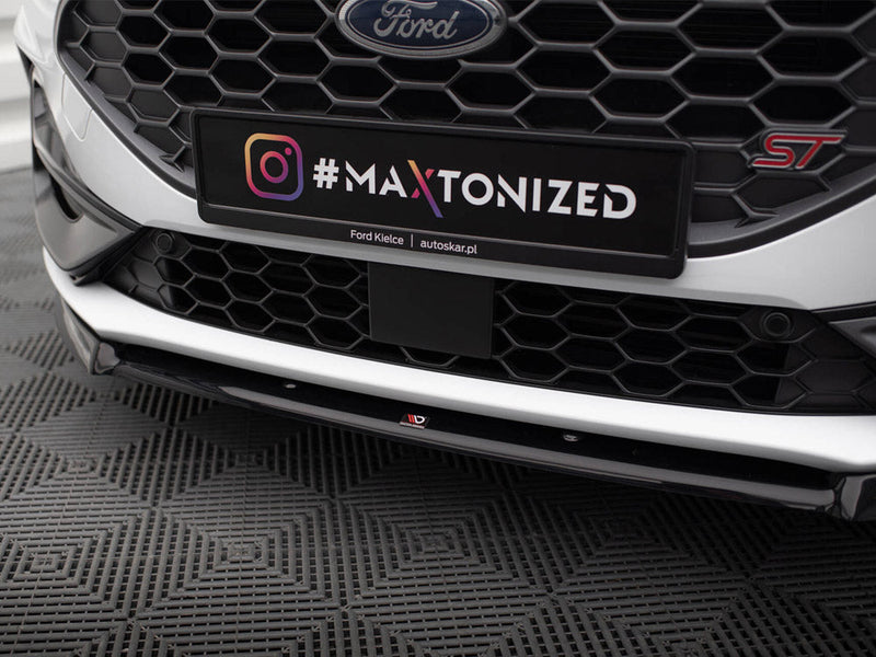 Maxton Design - Front Splitter V.2 Ford Focus ST / ST-Line Mk4 Facelift