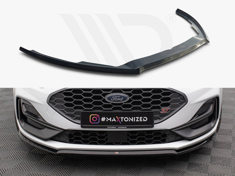 Maxton Design - Front Splitter V.3 Ford Focus ST / ST-Line Mk4 Facelift