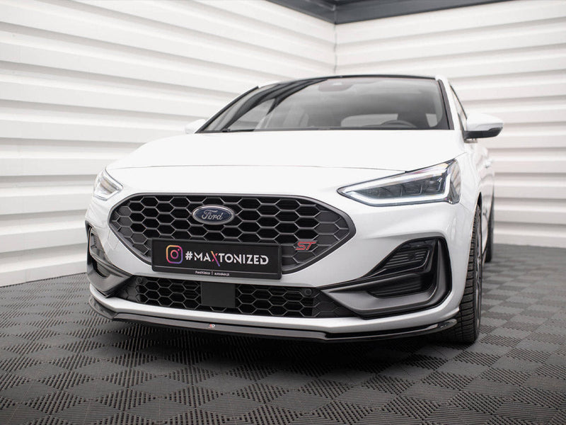 Maxton Design - Front Splitter V.3 Ford Focus ST / ST-Line Mk4 Facelift