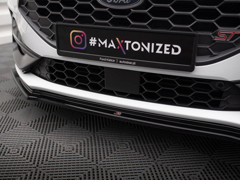 Maxton Design - Front Splitter V.5 Ford Focus ST / ST-Line Mk4 Facelift